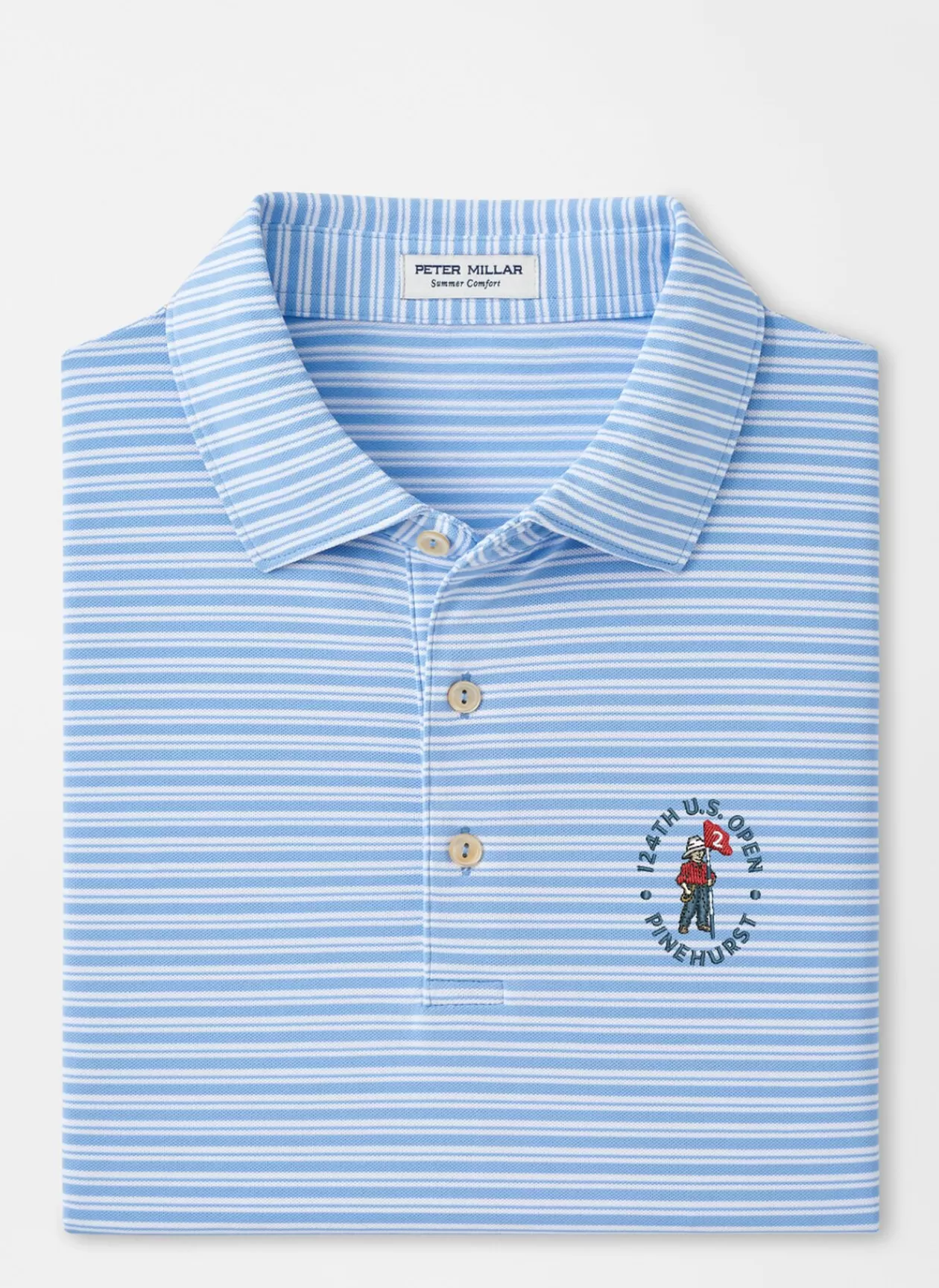 Peter Millar 124Th U.S. Open Dellroy Performance Mesh Polo