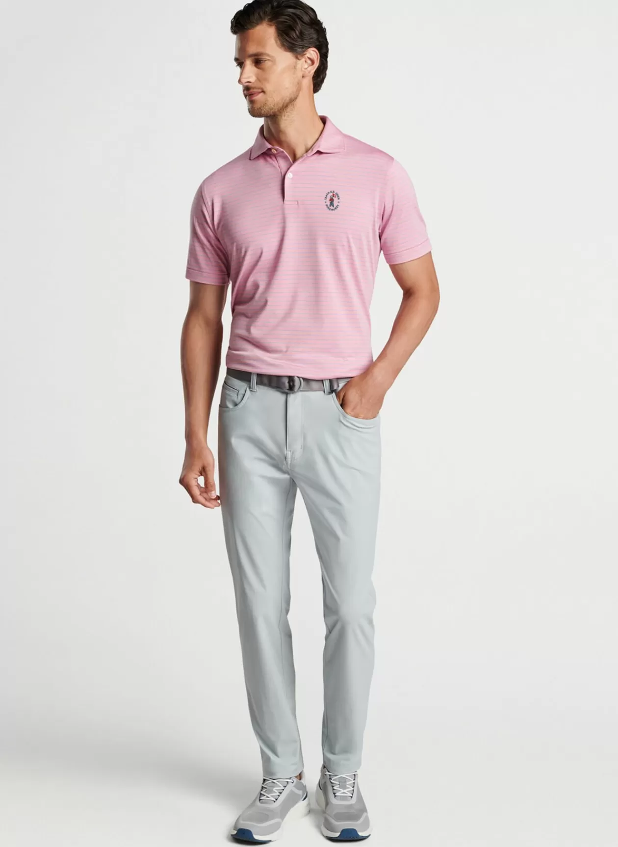 Peter Millar 124Th U.S. Open Duet Performance Jersey Polo