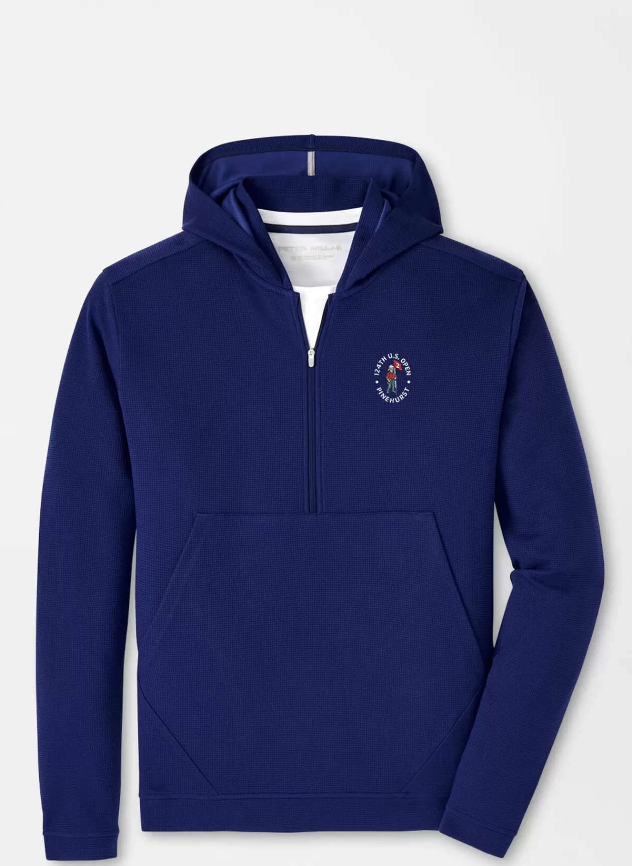 Peter Millar 124Th U.S. Open Grid Performance Half-Zip Hoodie