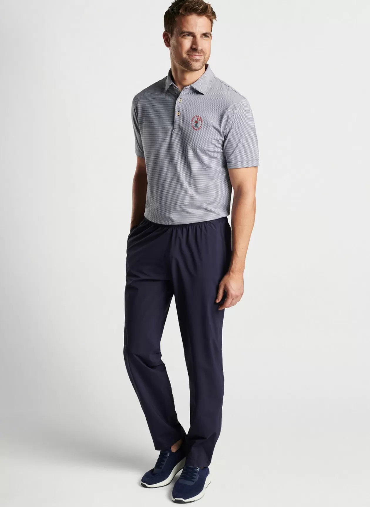 Peter Millar 124Th U.S. Open Jubilee Stripe Performance Polo