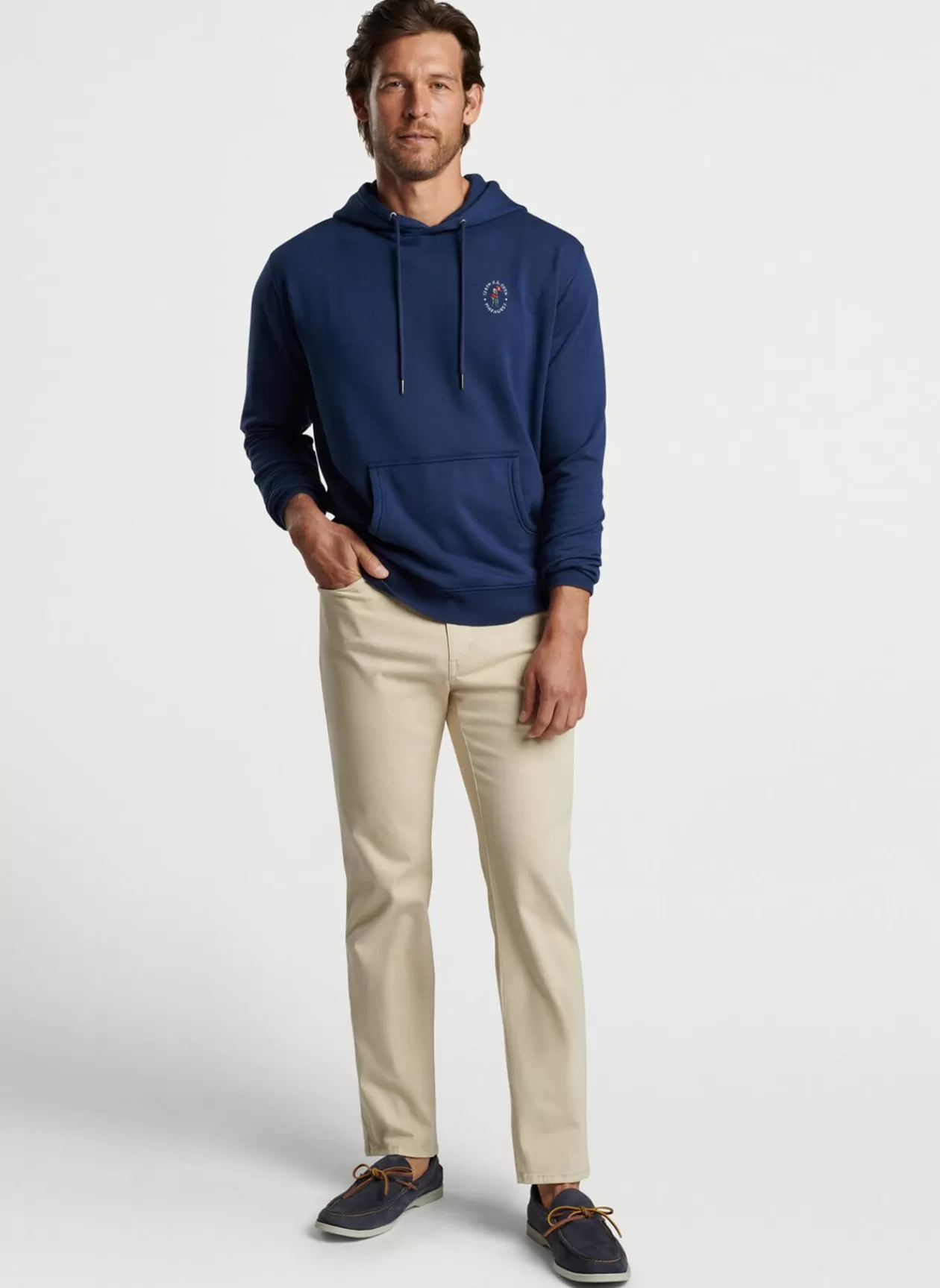 Peter Millar 124Th U.S. Open Lava Wash Garment-Dyed Hoodie