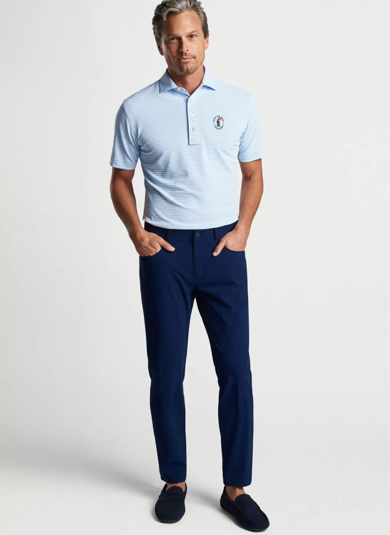 Peter Millar 124Th U.S. Open Mood Performance Mesh Polo