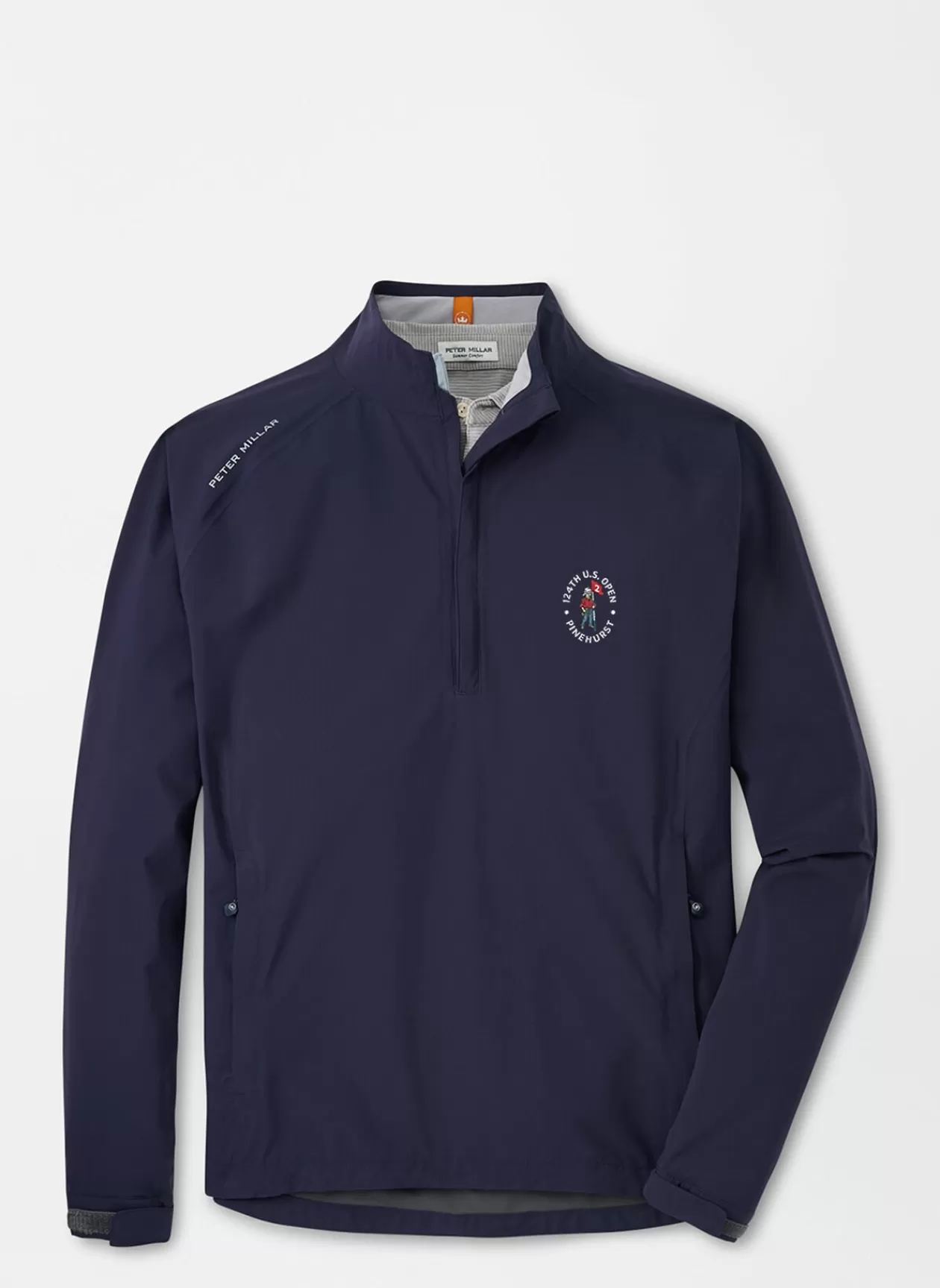 Peter Millar 124Th U.S. Open Shield Half-Zip Rain Shell