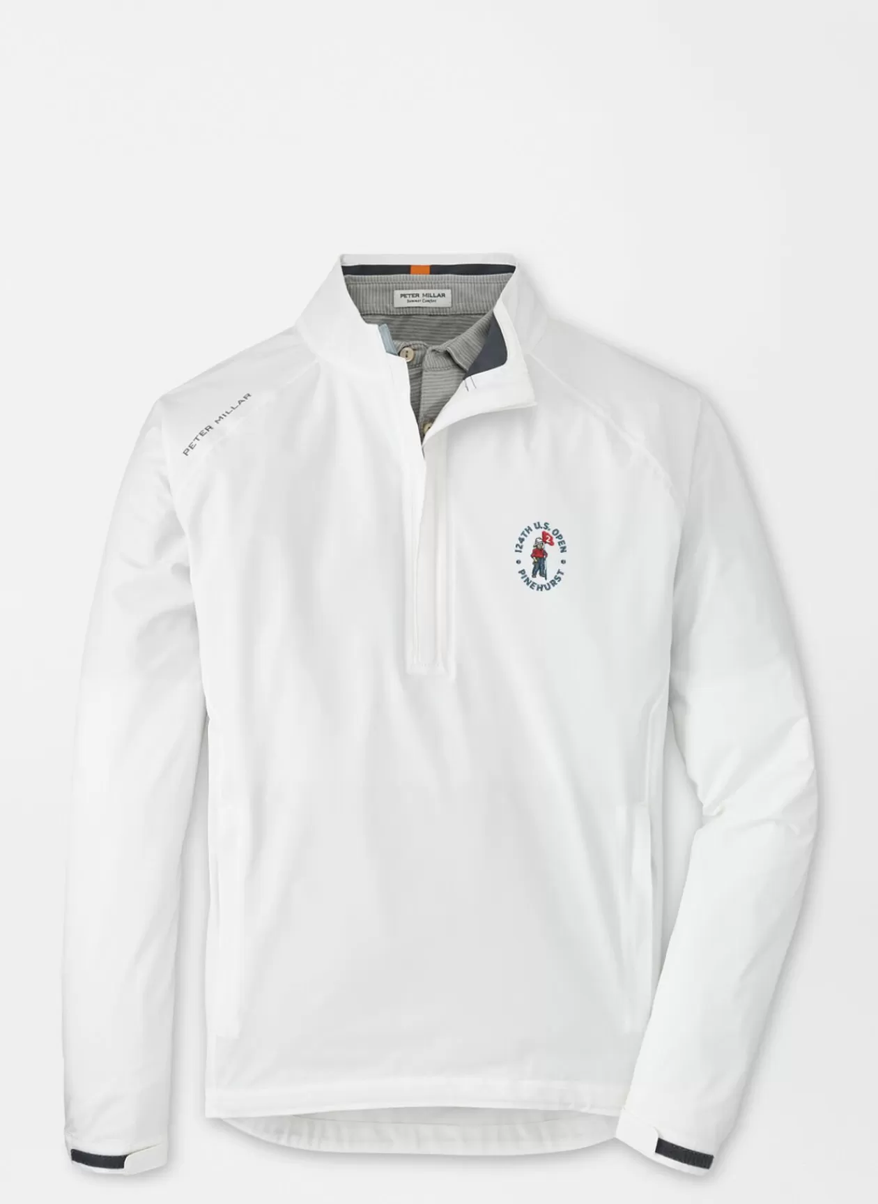 Peter Millar 124Th U.S. Open Shield Half-Zip Rain Shell