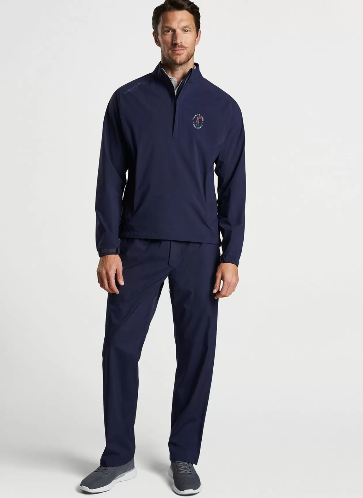 Peter Millar 124Th U.S. Open Shield Half-Zip Rain Shell