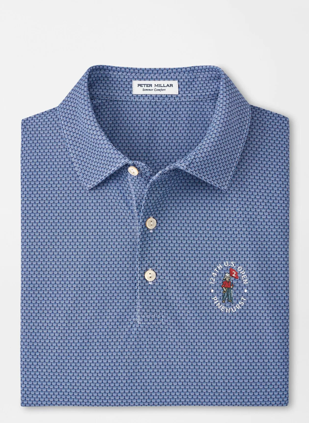 Peter Millar 124Th U.S. Open Waverly Performance Mesh Polo