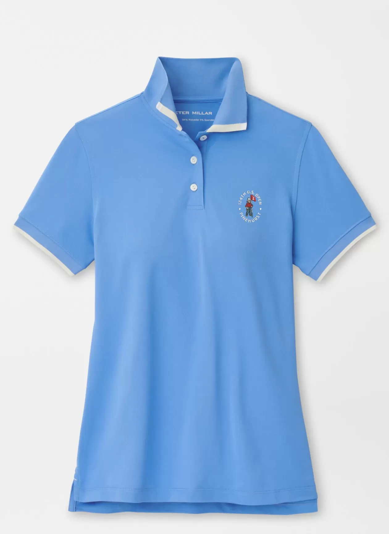 Peter Millar 124Th U.S. Open Whitworth Sport Mesh Polo