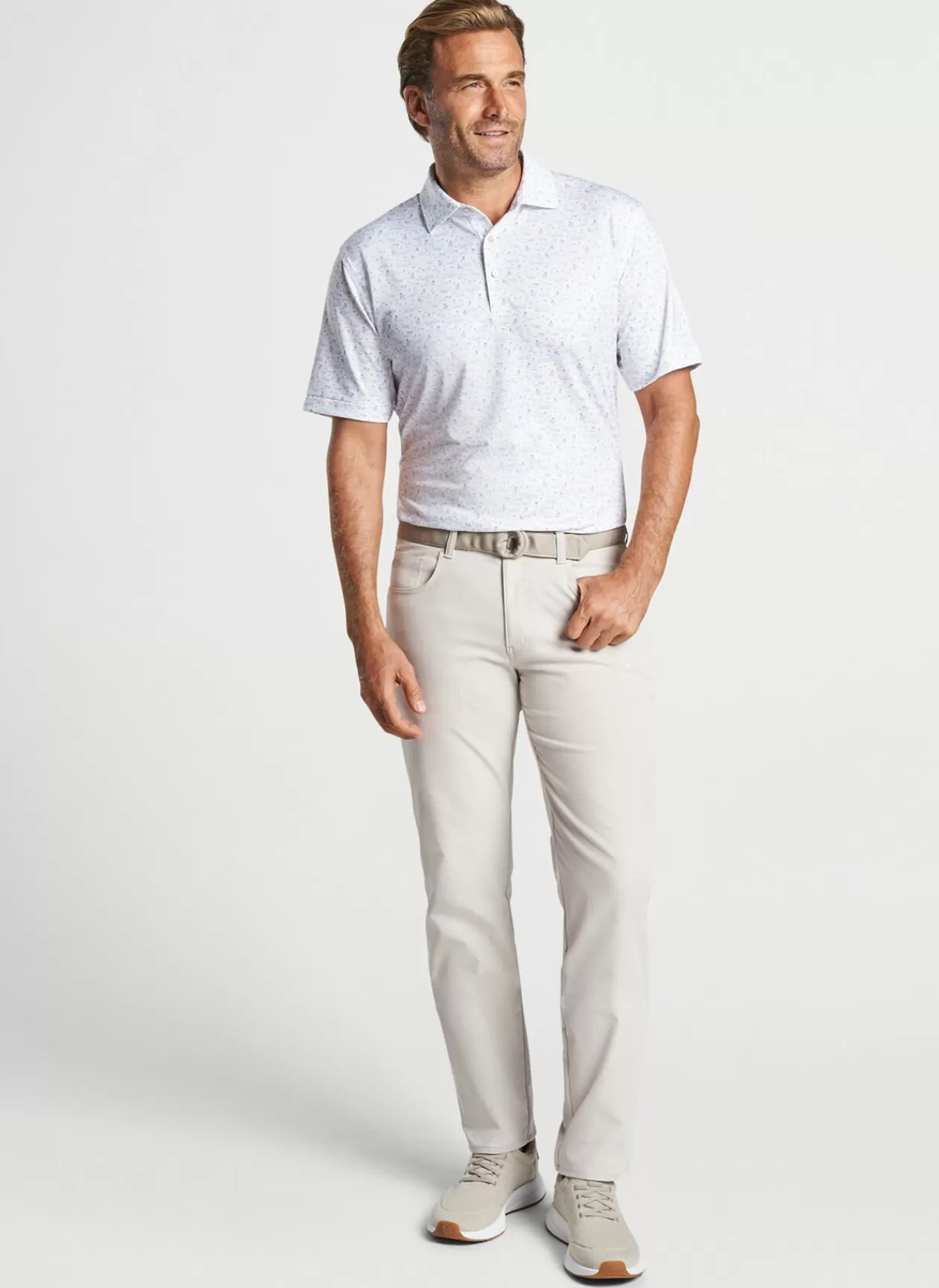 Peter Millar 5 O'Clock In Fiji Performance Jersey Polo