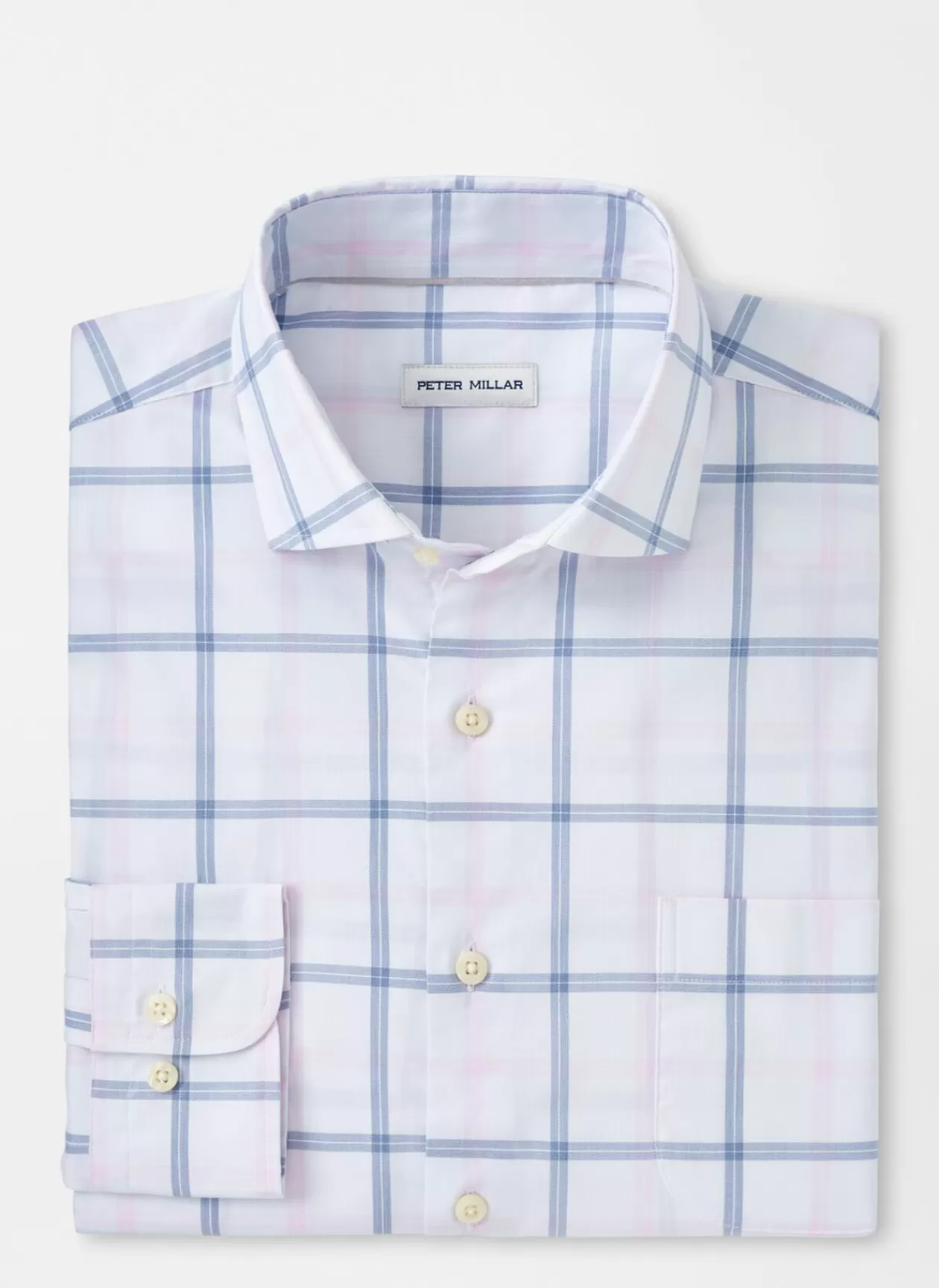 Peter Millar Abbot Crown Lite Cotton-Stretch Sport Shirt