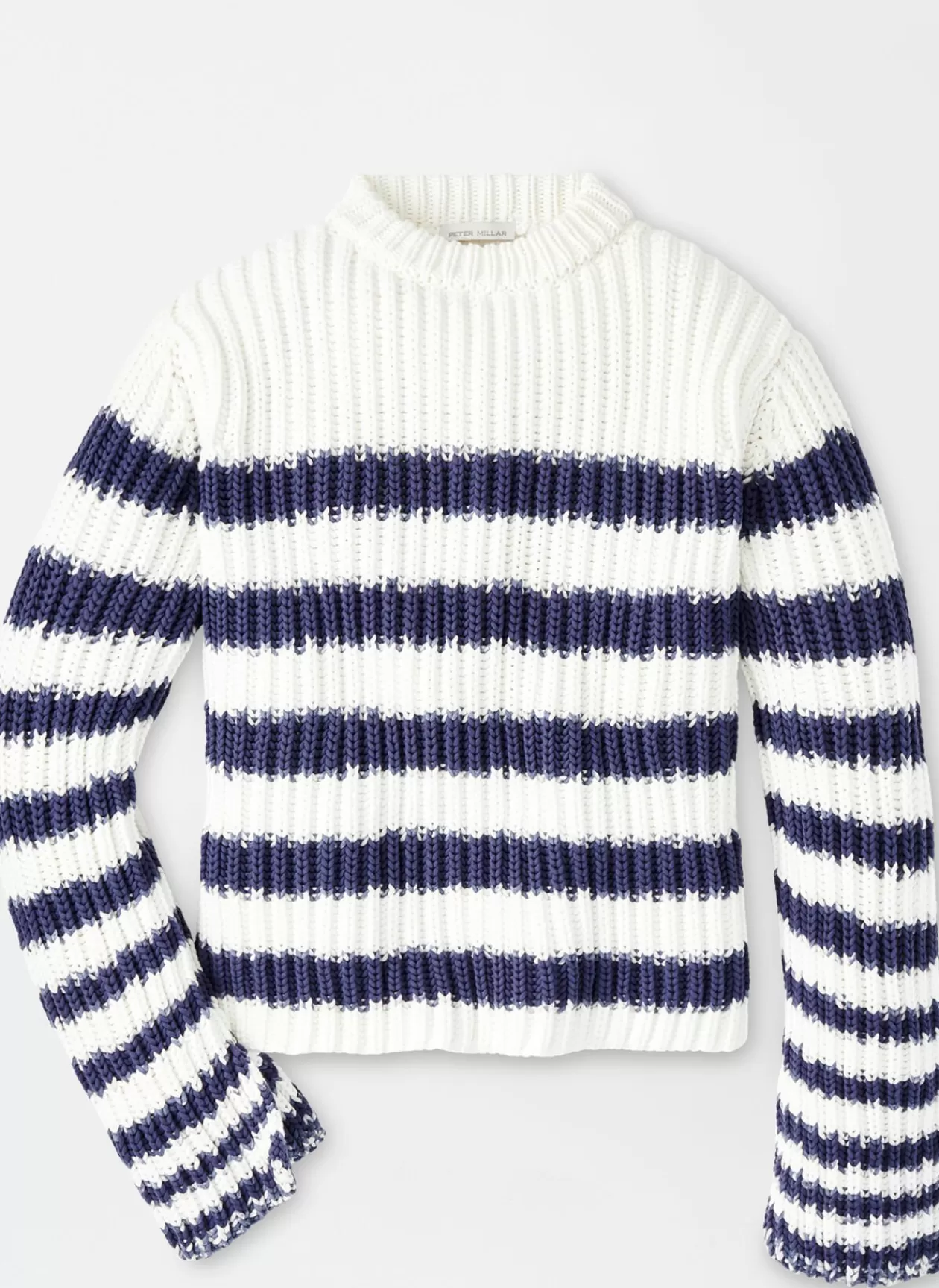 Peter Millar Alek Wide Sleeve Stripe Sweater