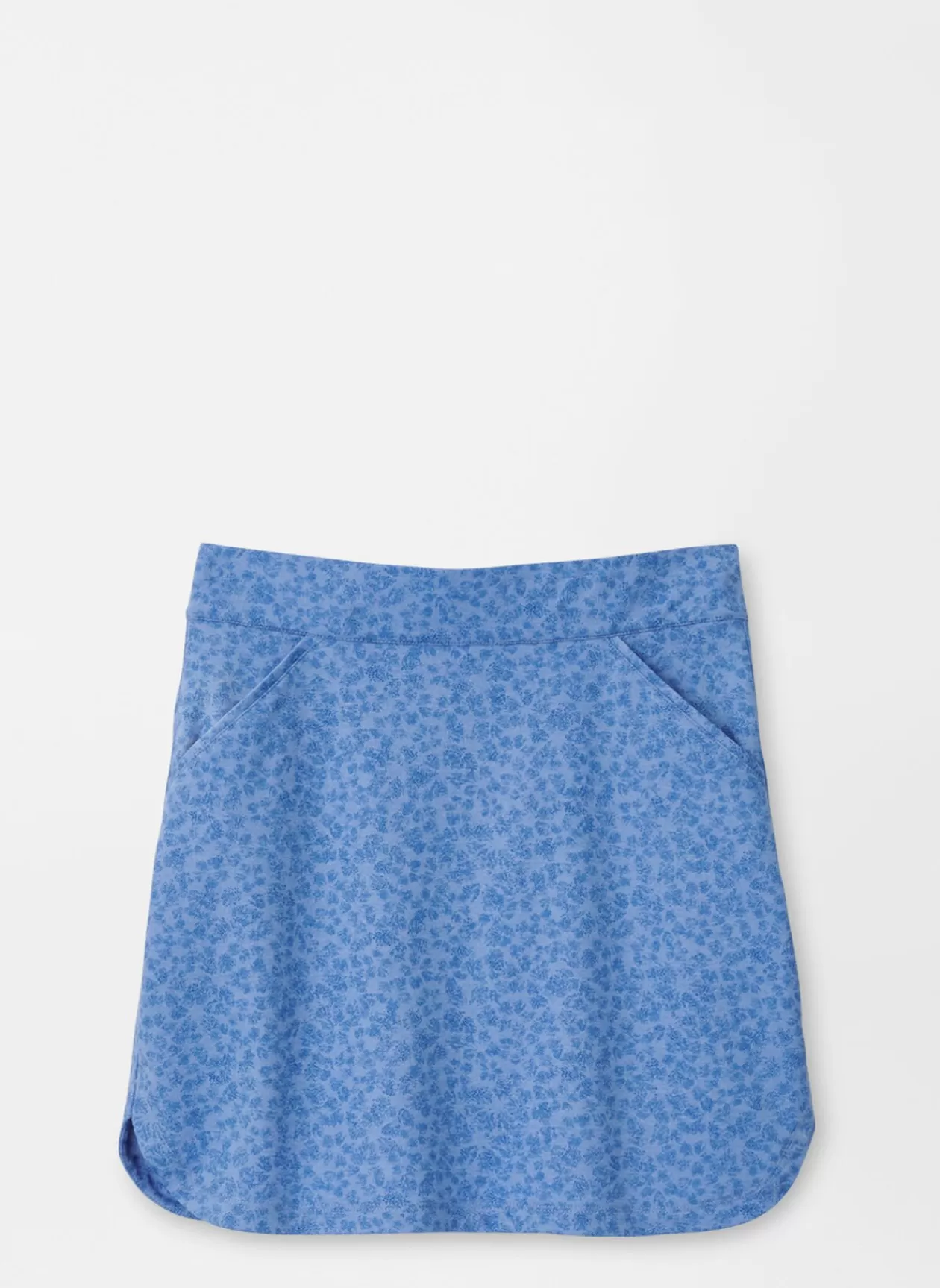 Peter Millar Alice Azalea Print Petal Hem Skort