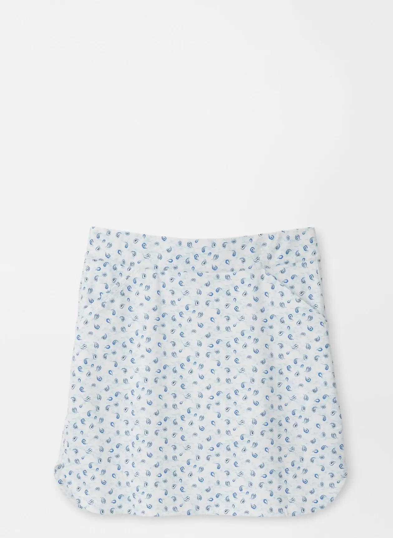 Peter Millar Alice Tossed Paisley Petal Hem Skort