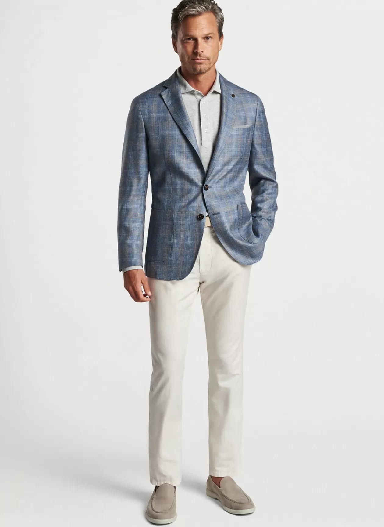 Peter Millar Andover Plaid Soft Jacket