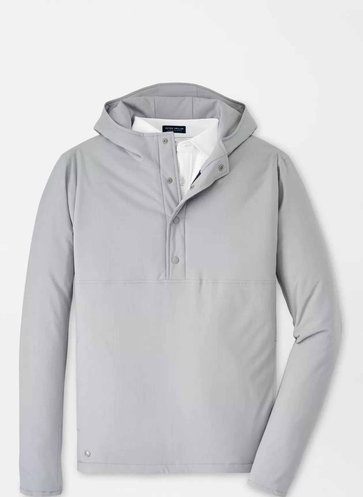 Peter Millar Approach Insulated Half-Snap Hoodie