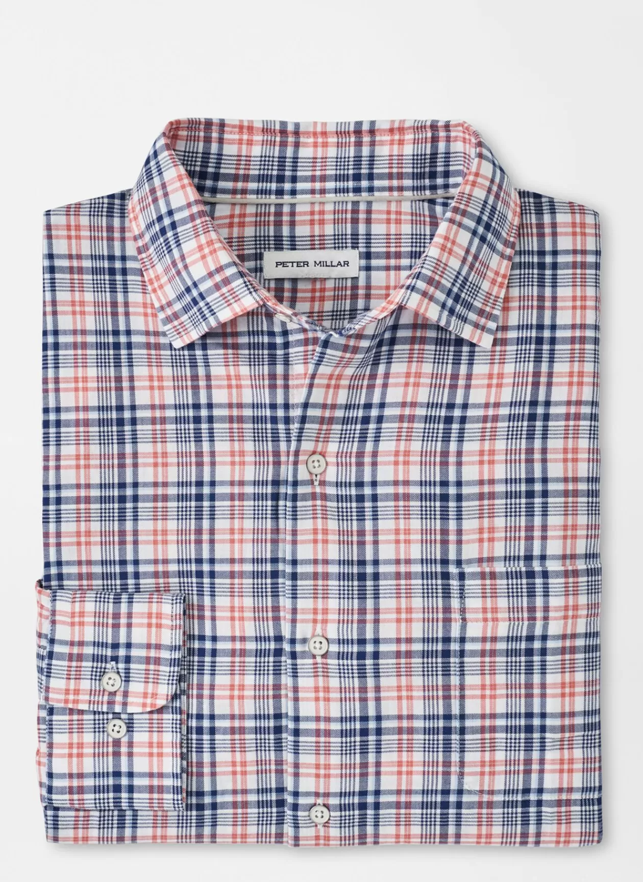 Peter Millar Beacon Cotton Sport Shirt