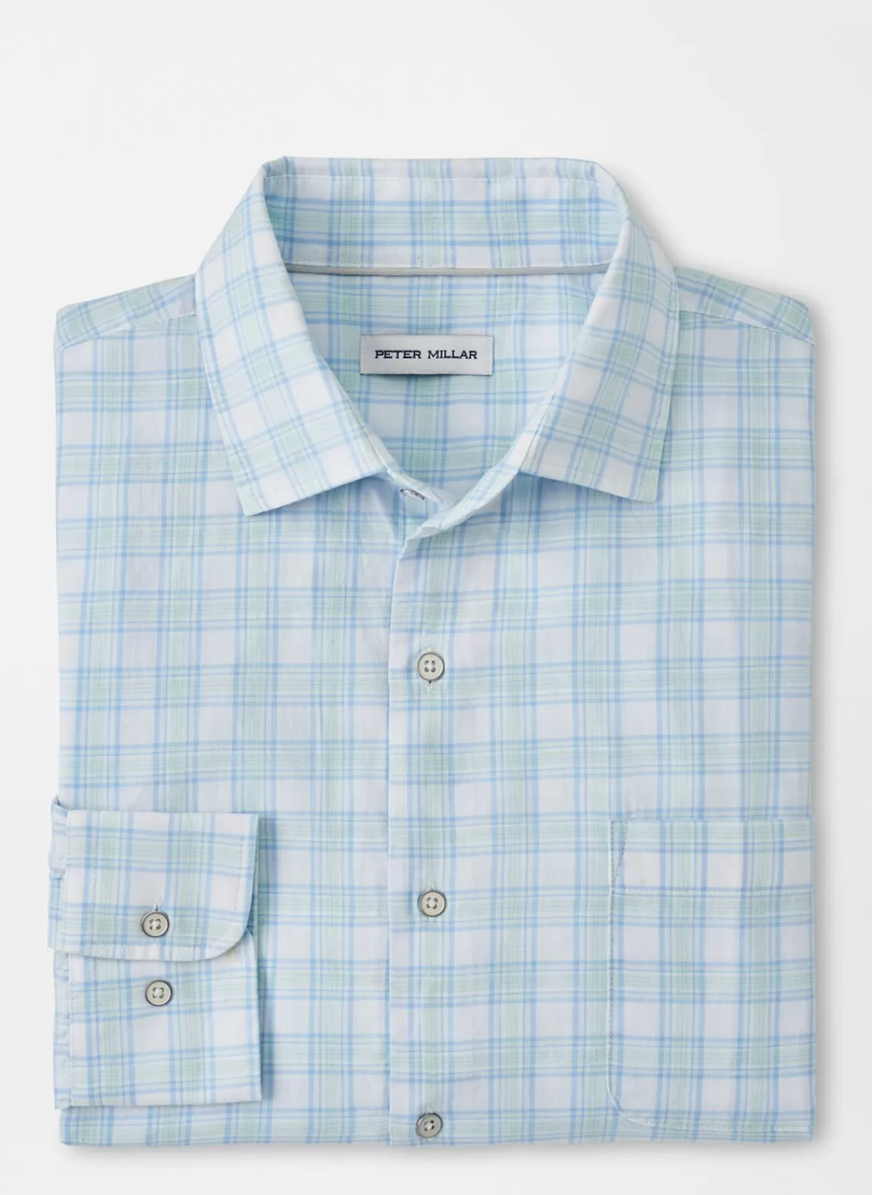 Peter Millar Block Island Cotton Sport Shirt