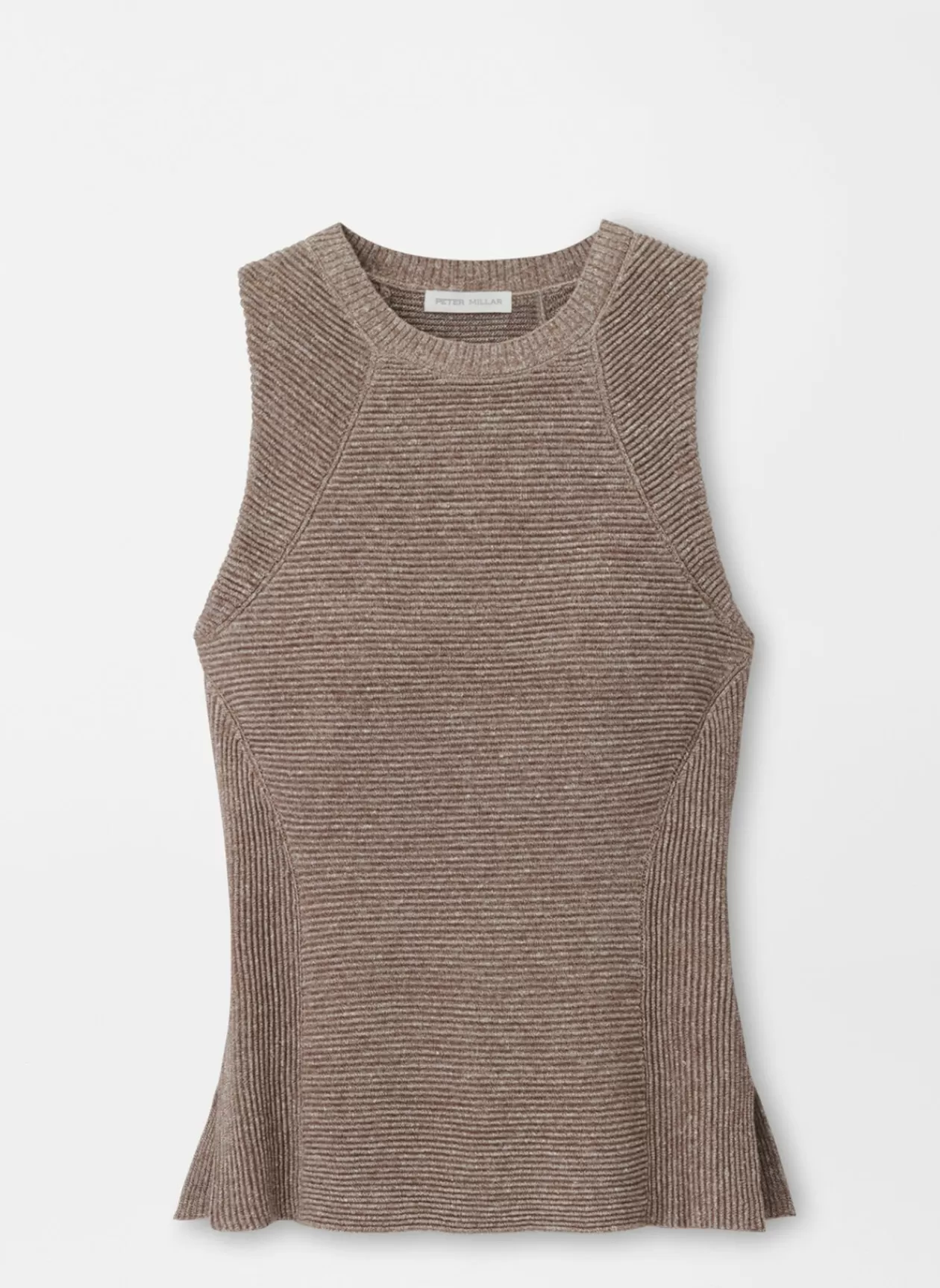 Peter Millar Campbell Ottoman Rib Sleeveless Sweater