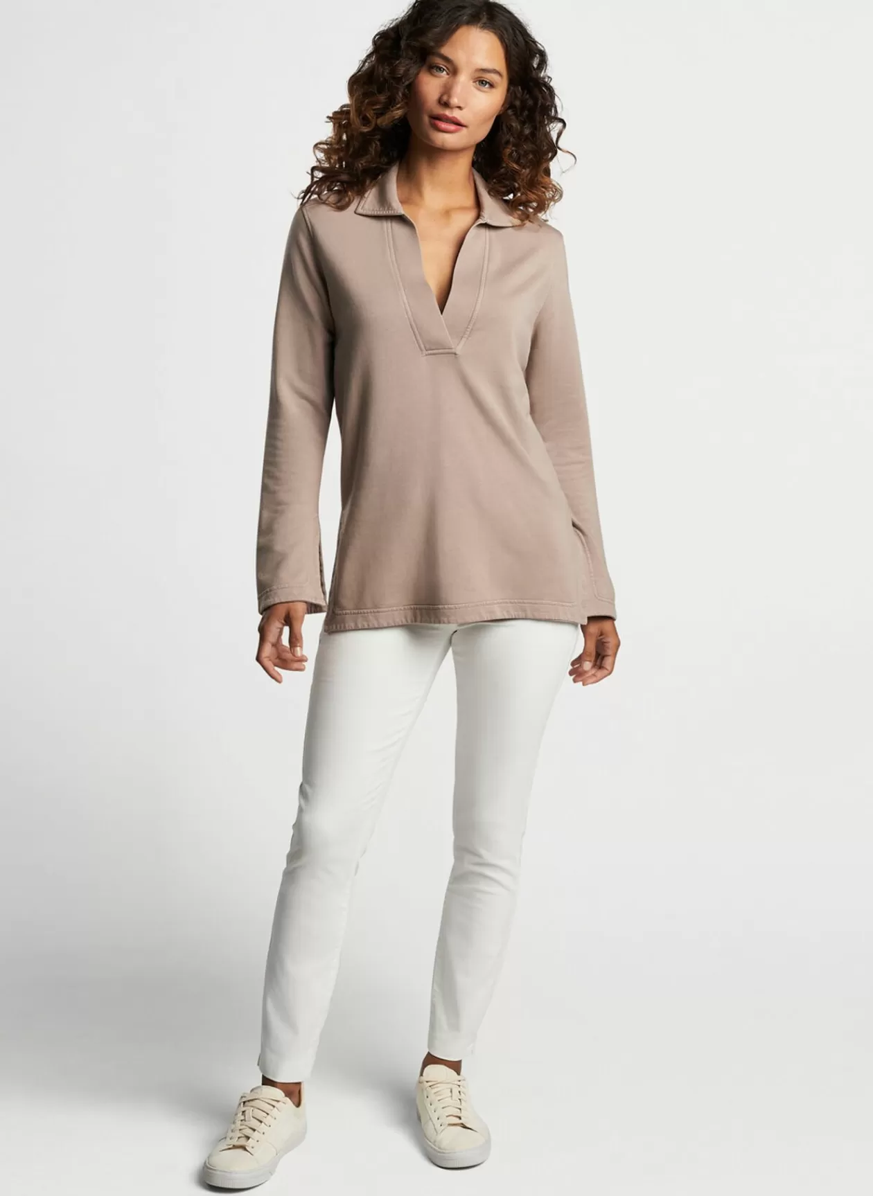 Peter Millar Carla Deep V Lava Tunic