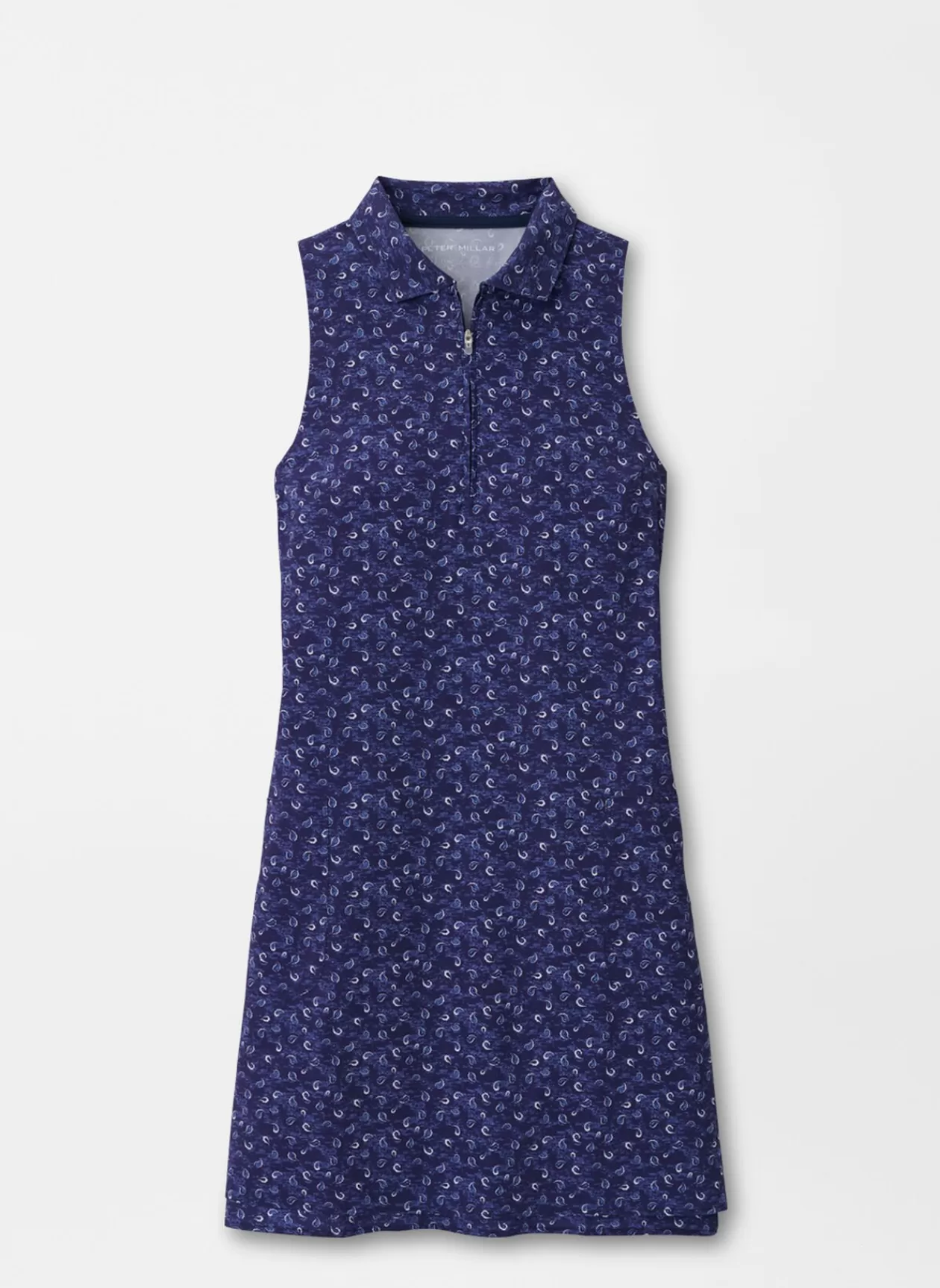 Peter Millar Carner Tossed Paisley Sleeveless Sport Dress