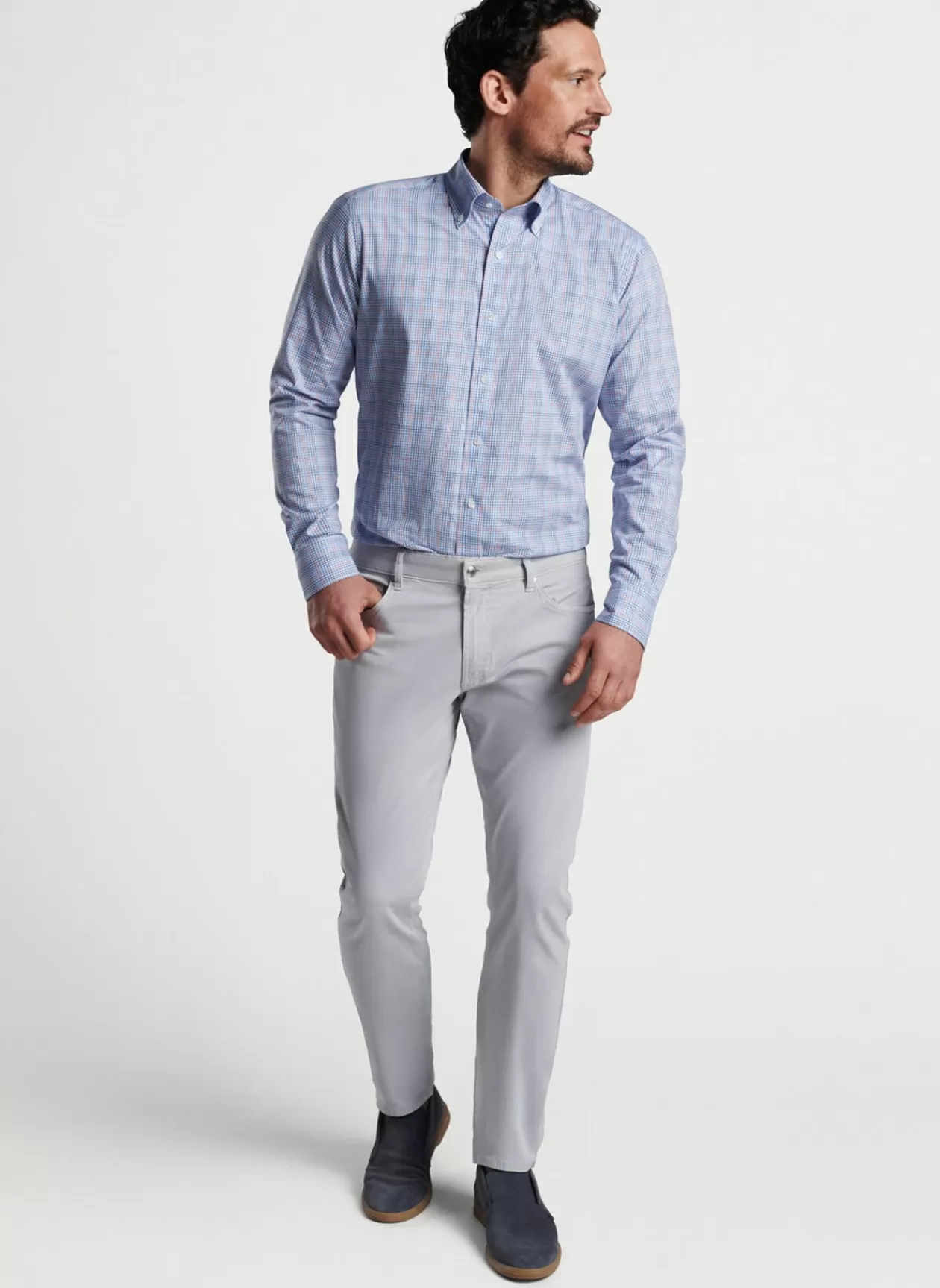 Peter Millar Castillo Cotton Sport Shirt