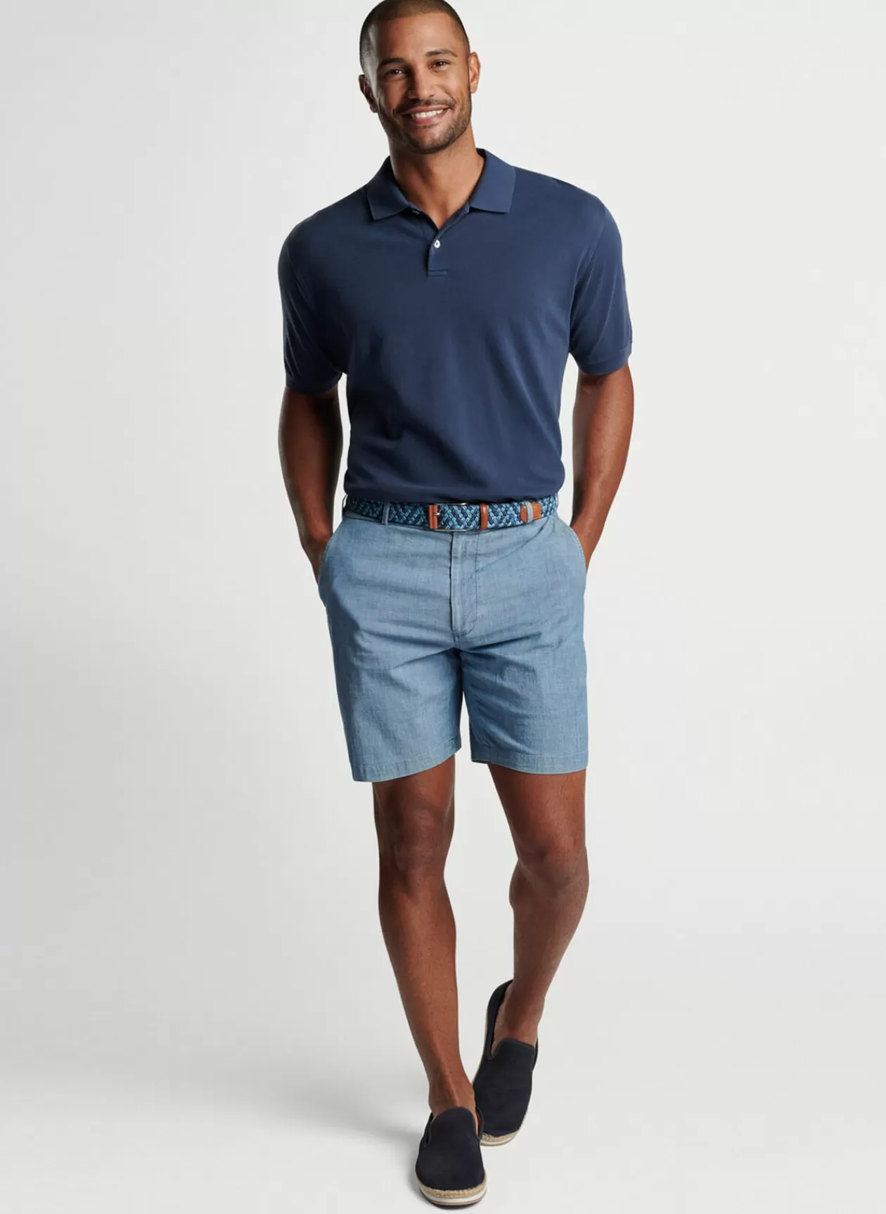 Peter Millar Chambray Short