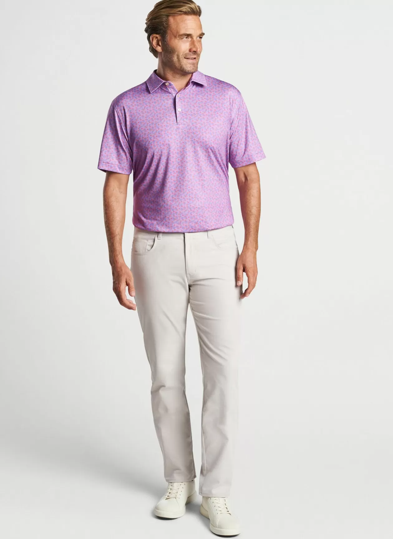 Peter Millar Citrus Smash Performance Jersey Polo