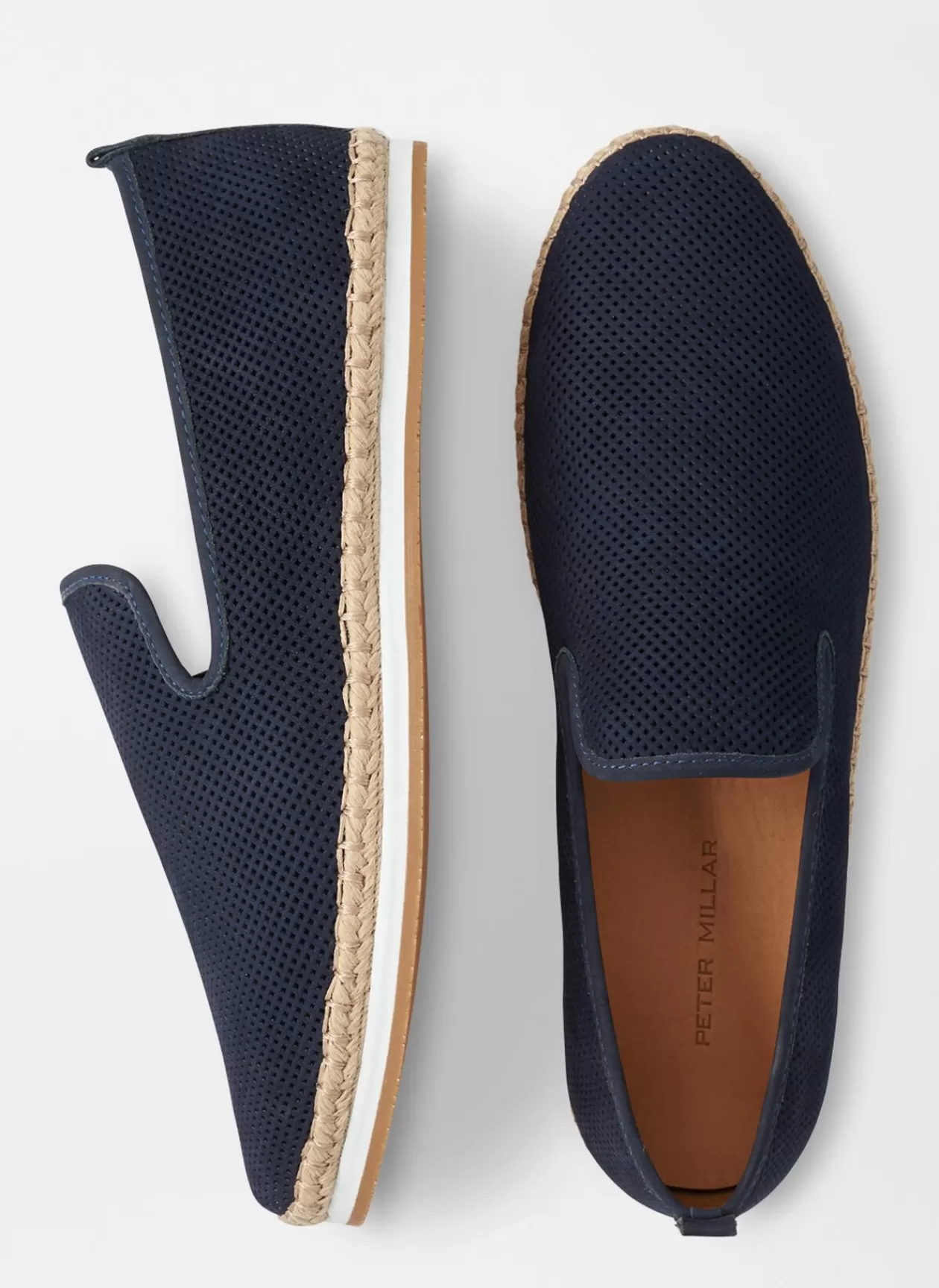 Peter Millar Coastal Perforated Slip-On