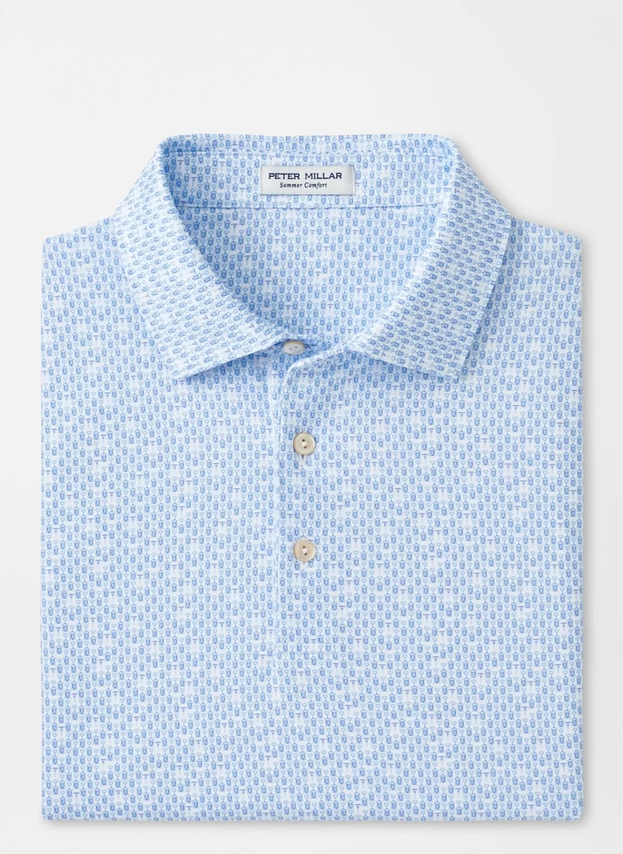 Peter Millar Corkscrew Performance Jersey Polo