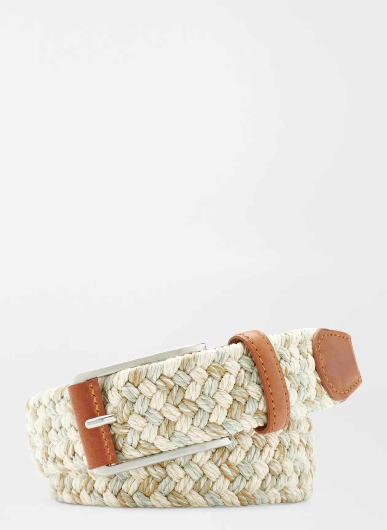 Peter Millar Cotton Melange Braided Belt