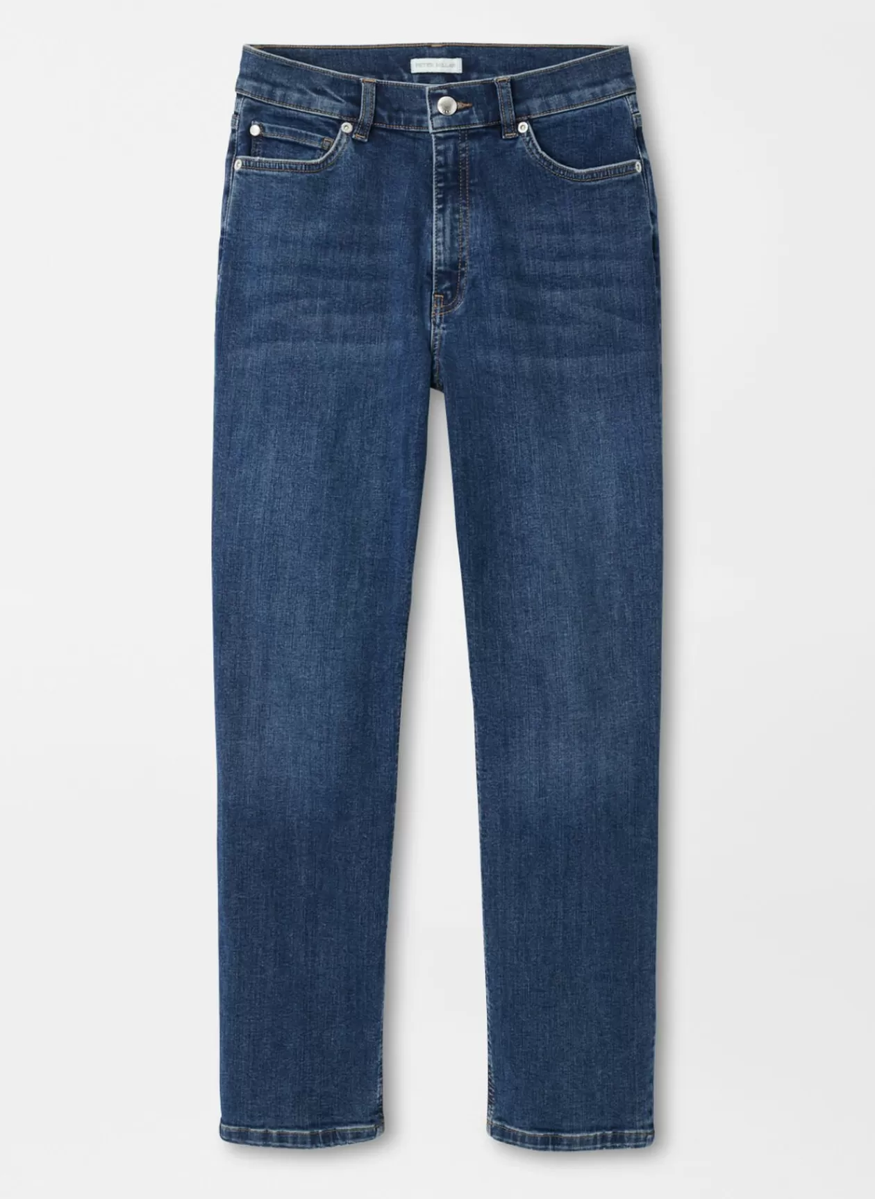 Peter Millar Crawford High Rise Straight Crop Denim Jean