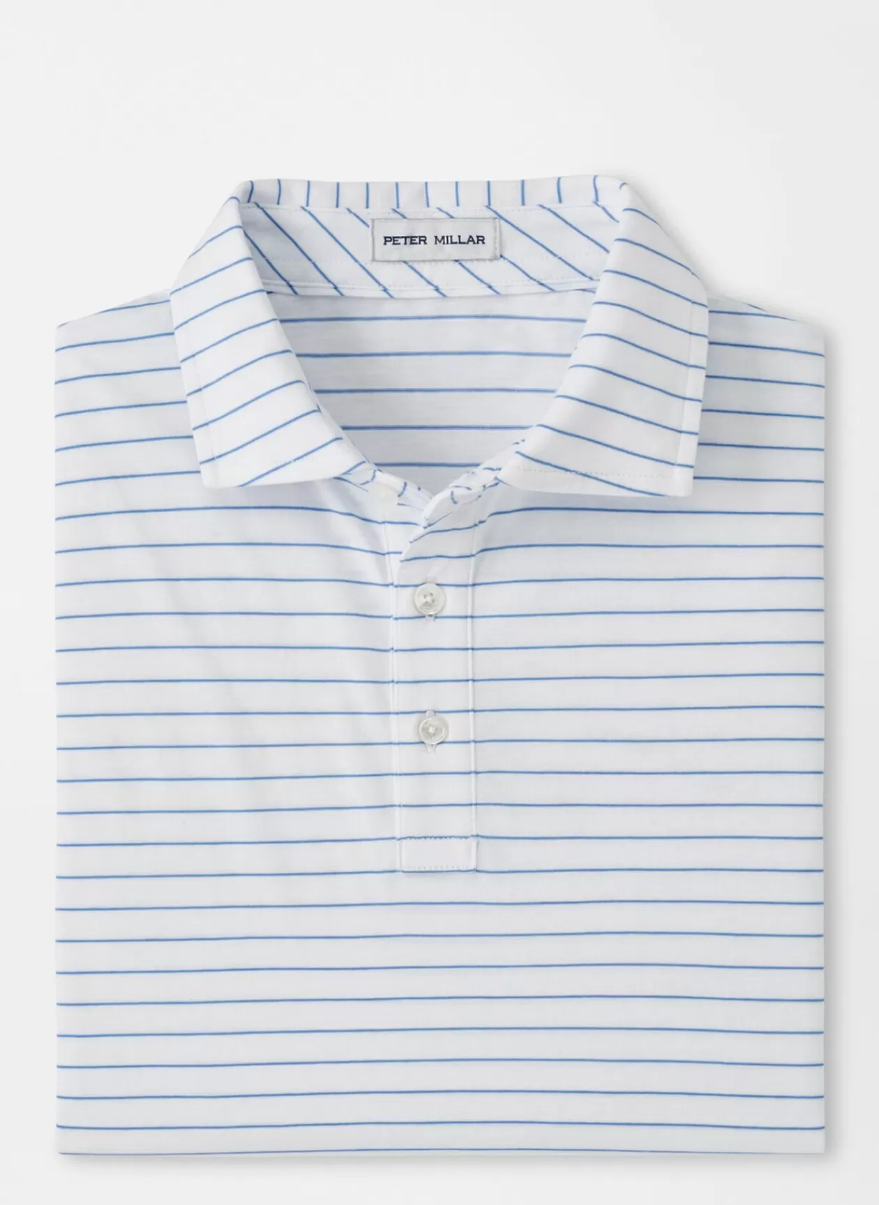 Peter Millar Crown Comfort Cotton Polo Harp Stripe