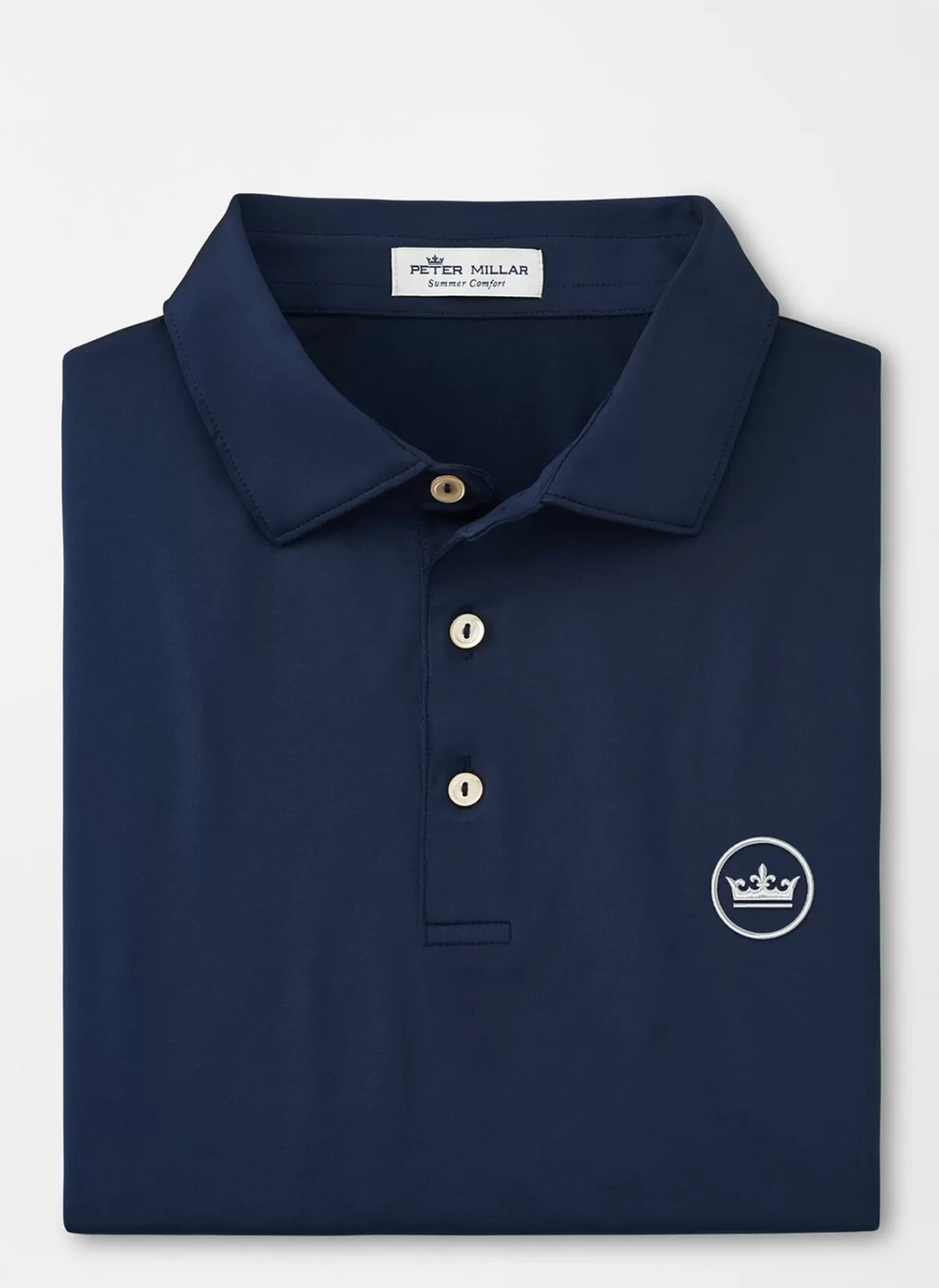 Peter Millar Crown Seal Solid Performance Jersey Polo