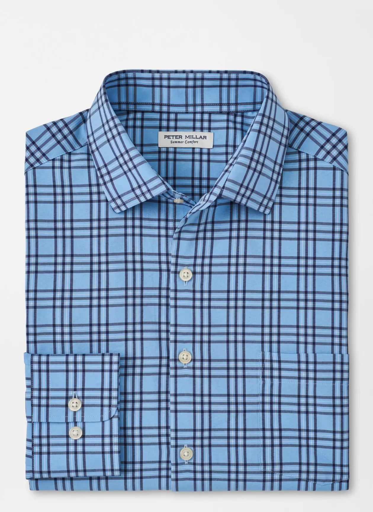 Peter Millar Darien Performance Poplin Sport Shirt