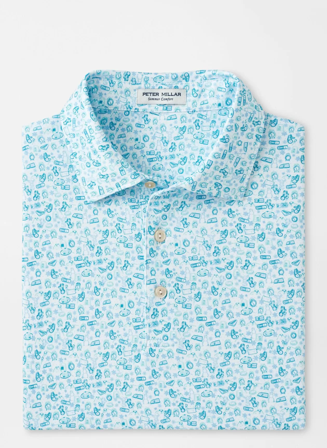 Peter Millar Deja Vu Performance Jersey Polo