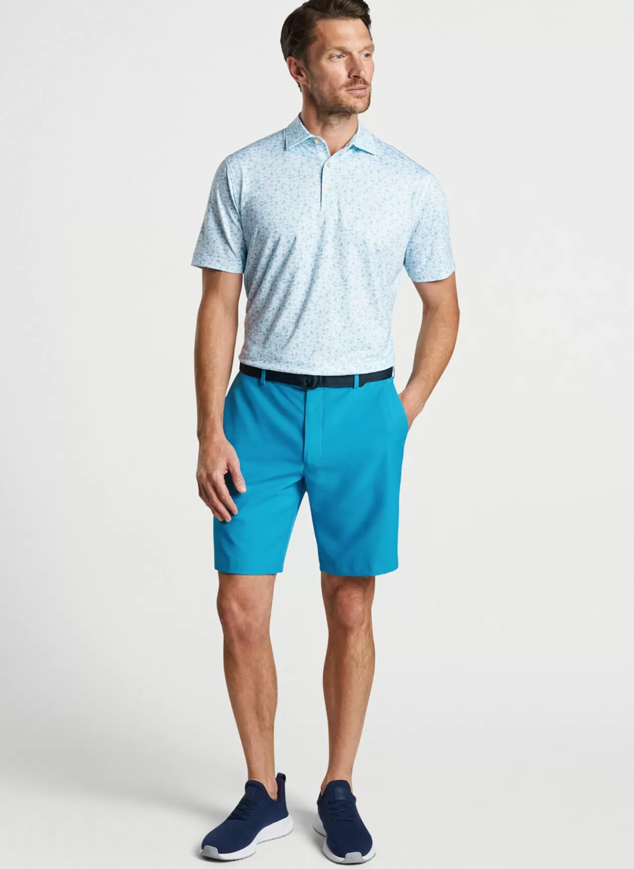 Peter Millar Deja Vu Performance Jersey Polo