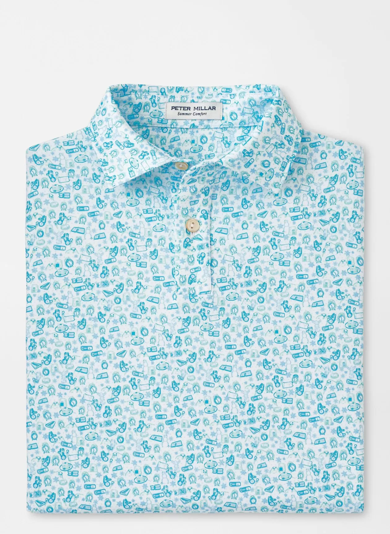 Peter Millar Deja Vu Youth Performance Jersey Polo