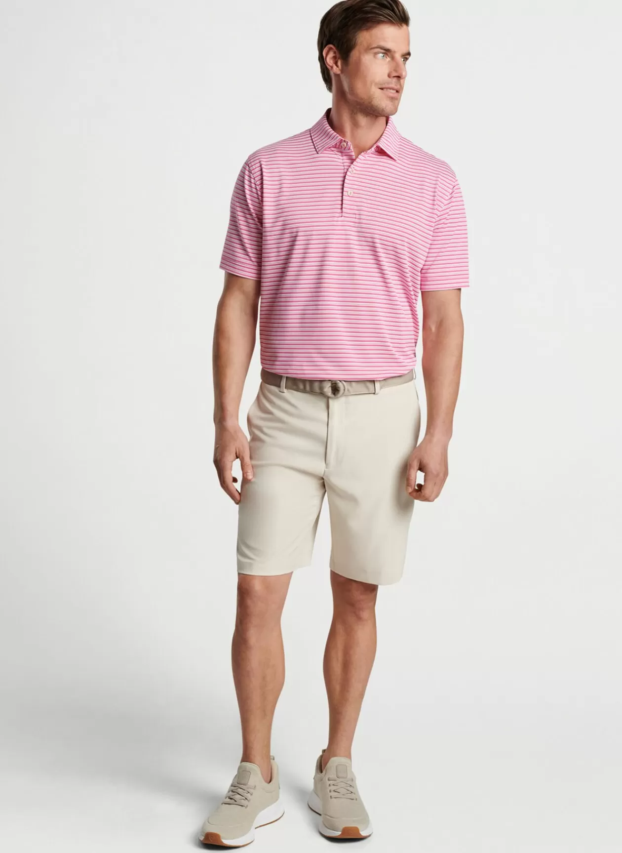 Peter Millar Dellroy Performance Mesh Polo