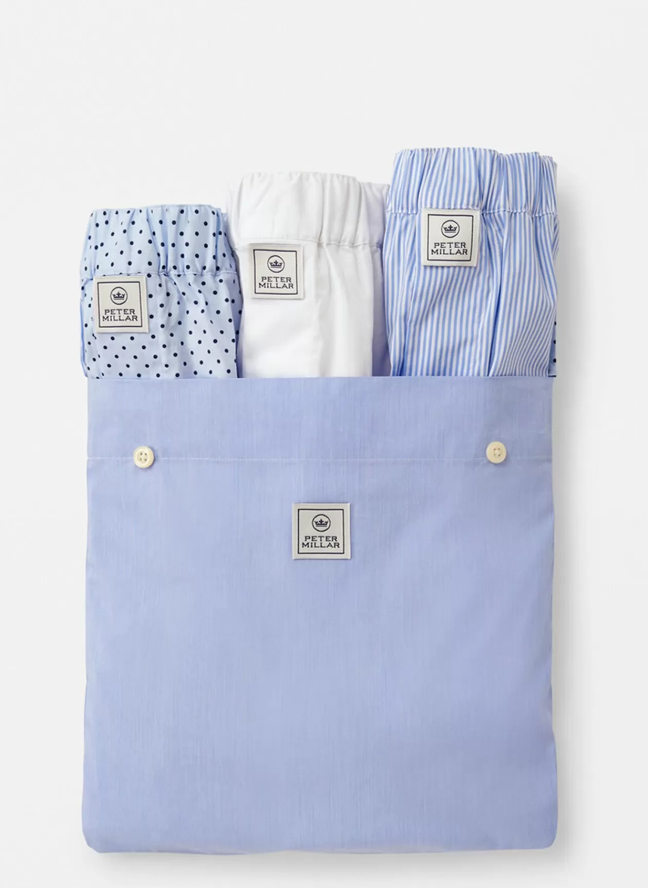 Peter Millar Dempsey Three-Pack Cotton Boxer