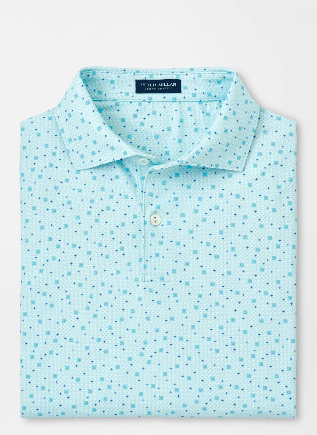 Peter Millar Diamond In The Rough Performance Jersey Polo