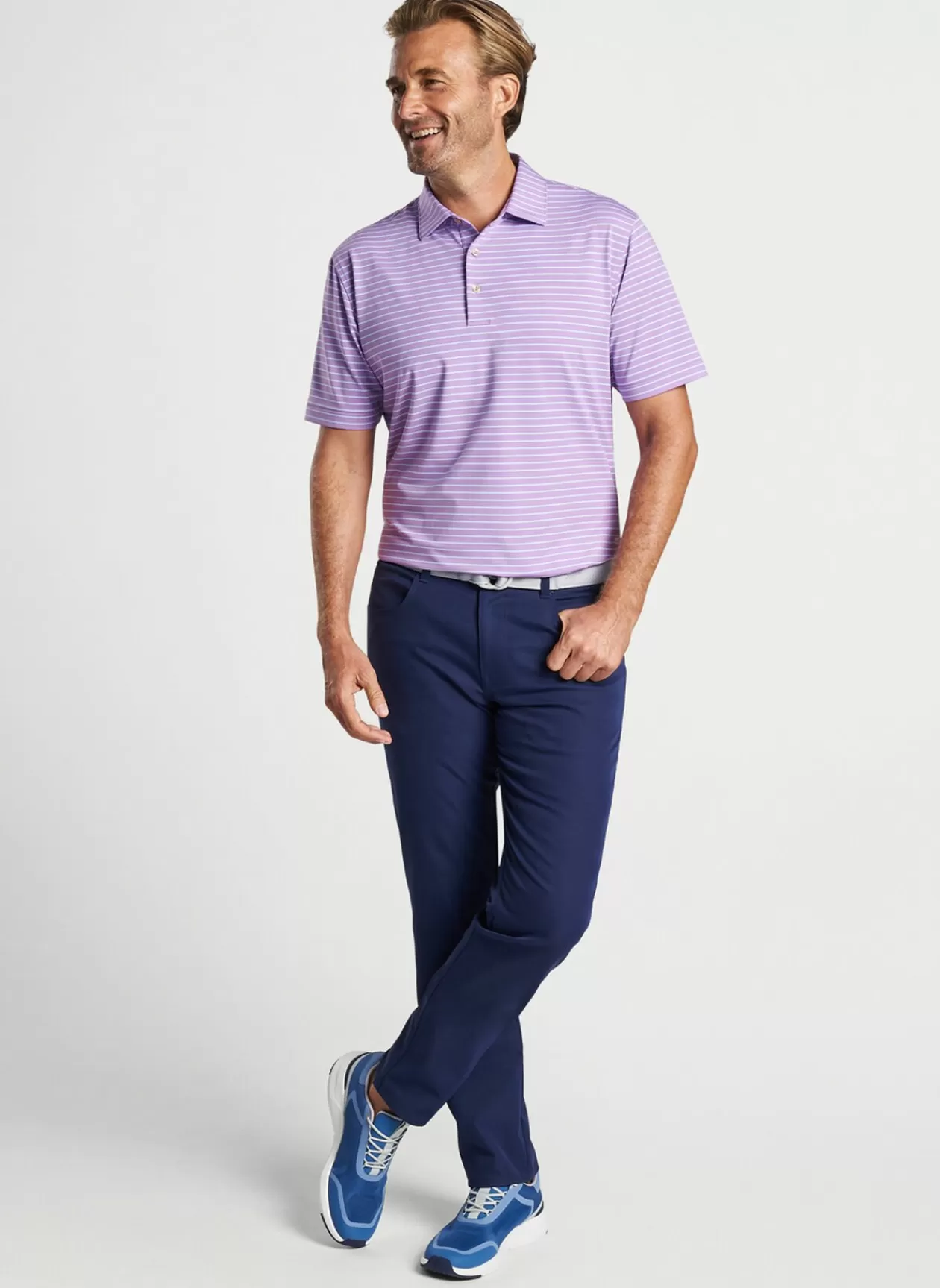 Peter Millar Drum Performance Jersey Polo