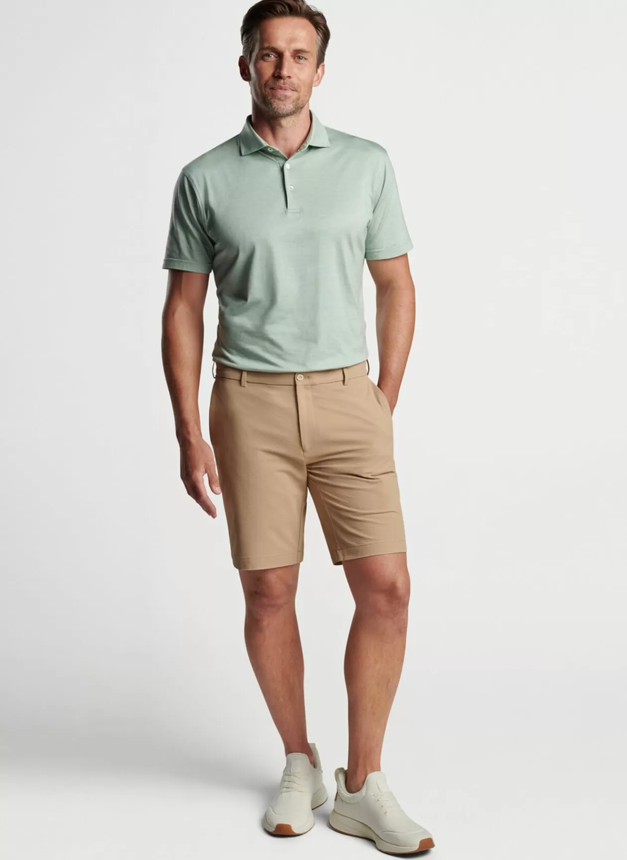 Peter Millar Excursionist Flex Short Sleeve Polo