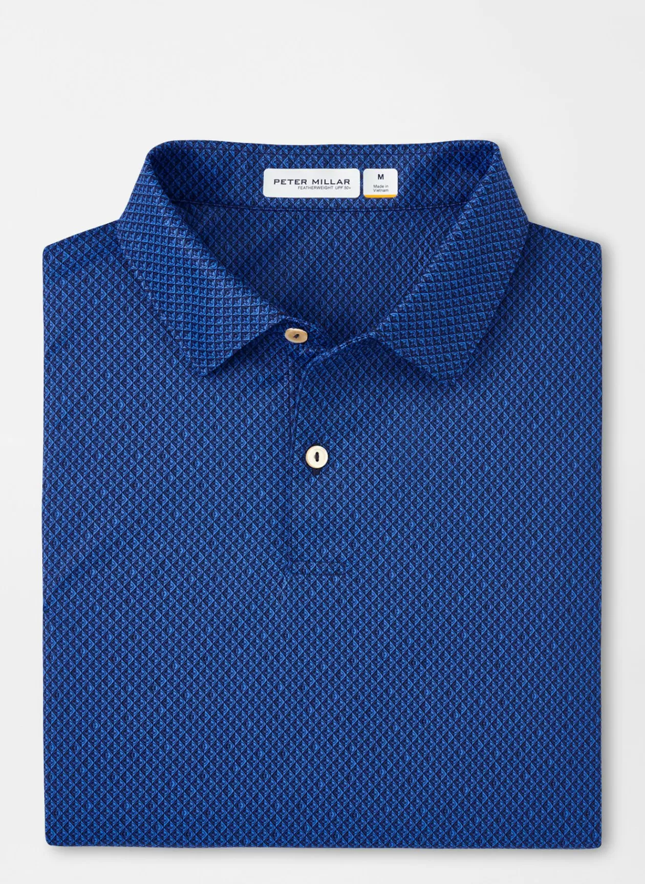 Peter Millar Featherweight Performance Crown Check Polo