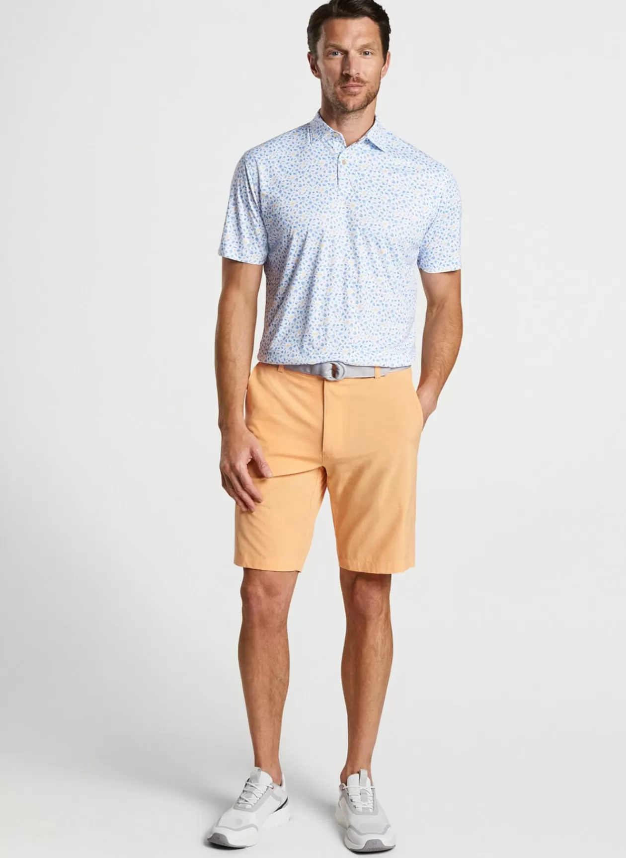 Peter Millar Featherweight Performance Sea For Yourself Polo