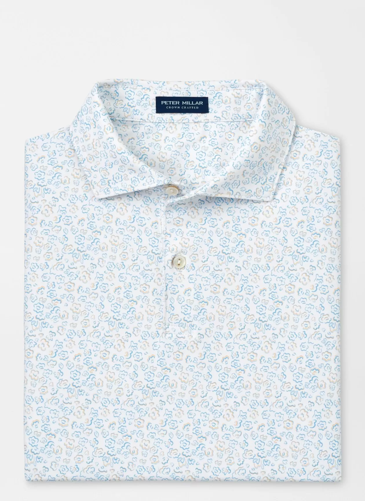 Peter Millar Fields Of Carlsbad Performance Jersey Polo