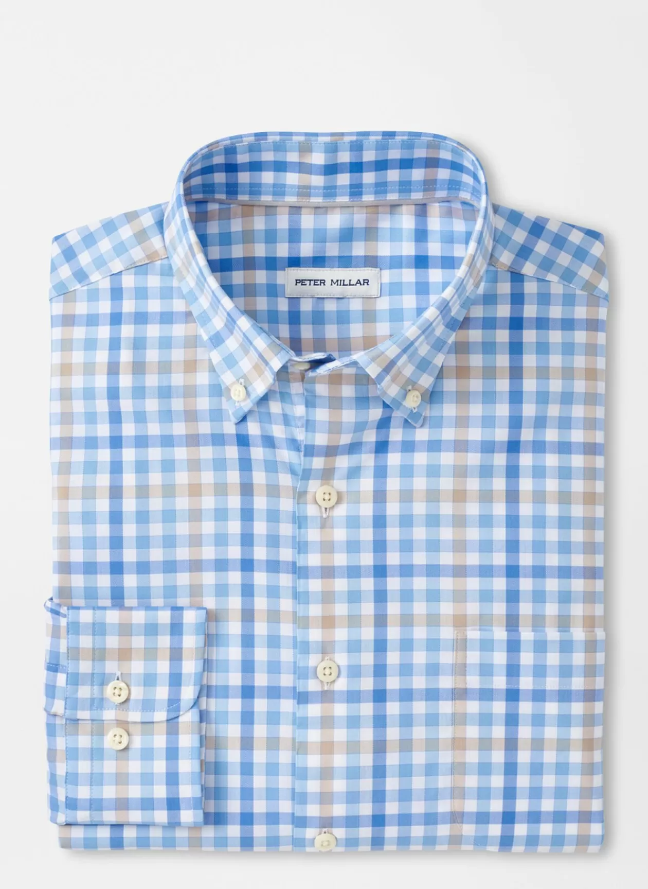 Peter Millar Freeport Crown Lite Cotton-Stretch Sport Shirt