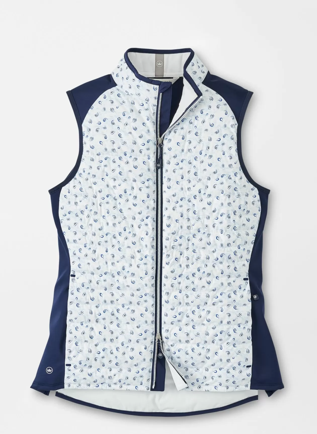 Peter Millar Fuse Tossed Paisley Hybrid Vest