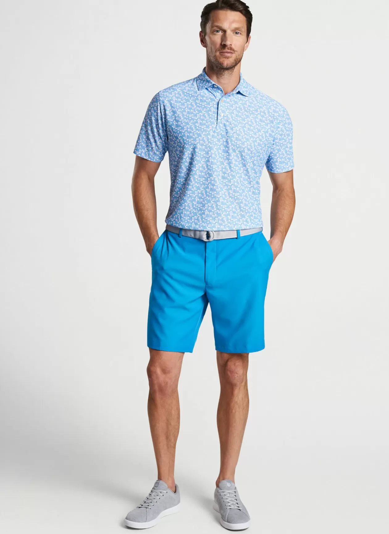 Peter Millar Game Over Performance Mesh Polo