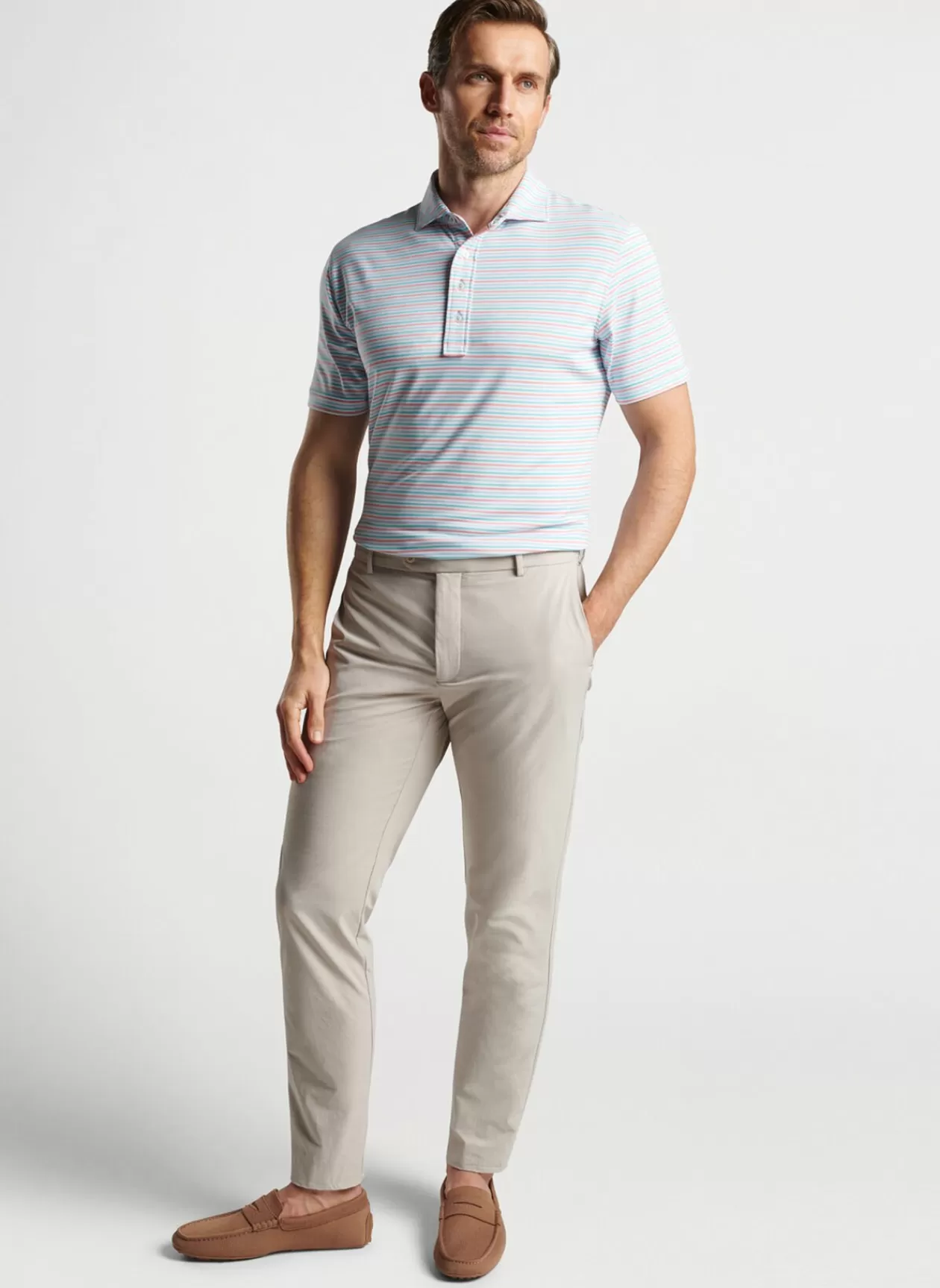 Peter Millar Garcia Performance Jersey Polo