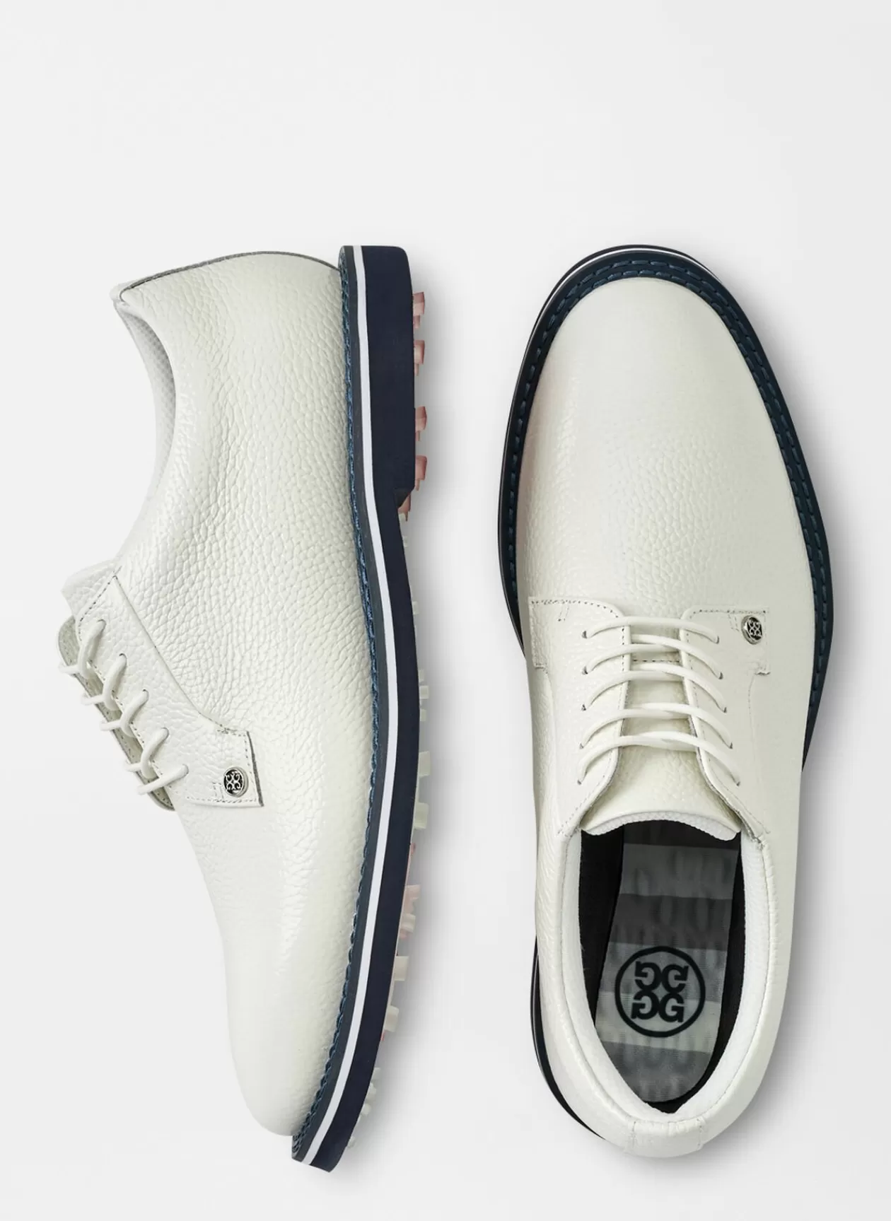 Peter Millar G/Fore Gallivanter Pebble Leather Golf Shoe