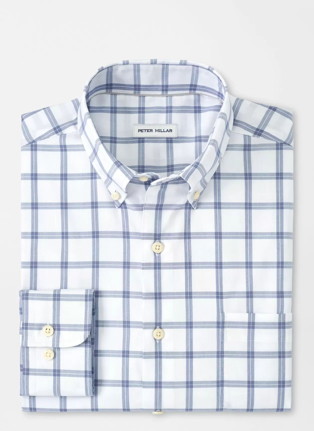 Peter Millar Gorham Crown Lite Cotton-Stretch Sport Shirt